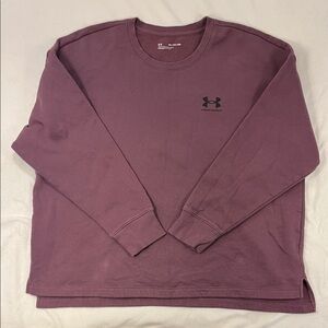 Under Armour Women’s Purple Crewneck Sweater | XXL